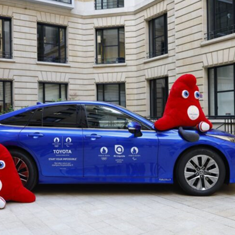 Air Liquide podporuje Paríž 2024: dodá vodík pre 100 Toyota Mirai