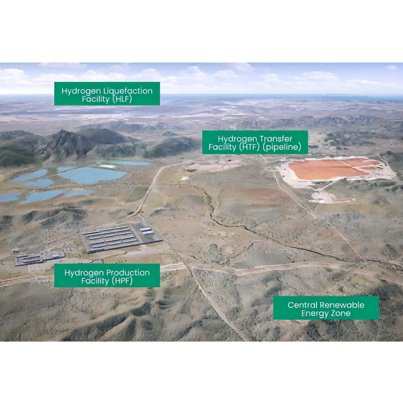 Austrálska vláda investuje 437 miliónov dolárov na vybudovanie 2,5 GW zeleného vodíkového energetického centra