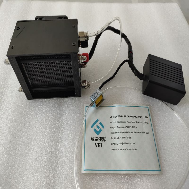Pemfc 12v vodíkový palivový článok pre dron 100w kovový bipolárny vodíkový palivový článok