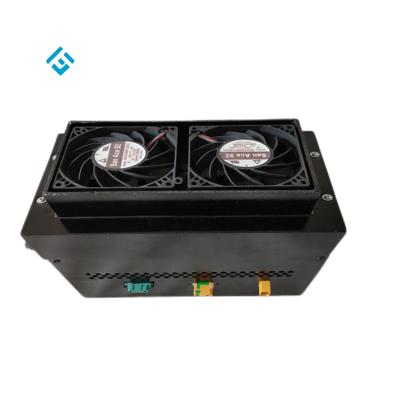 Vzduchom chladený vodíkový palivový článok s malým objemom 3000 W